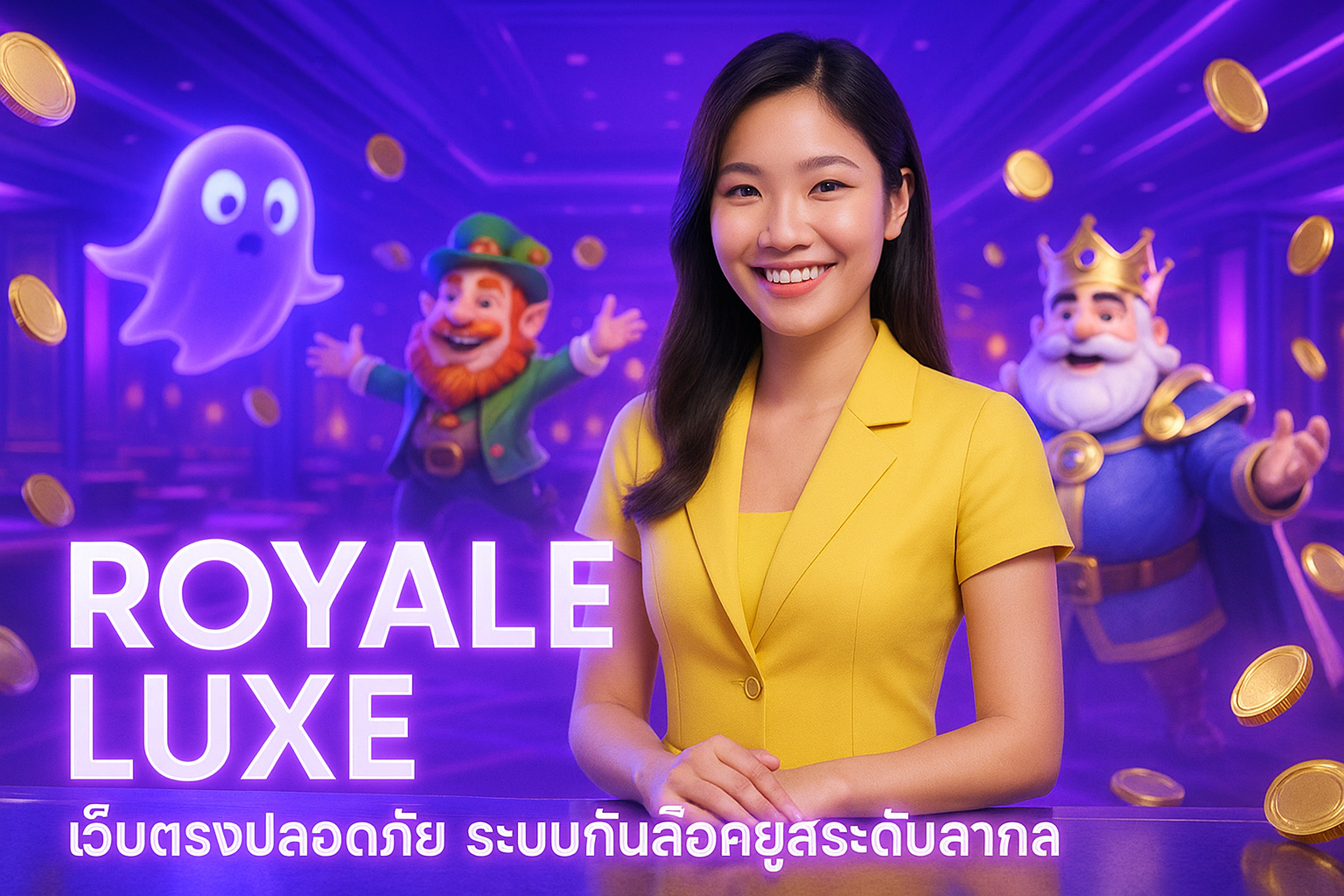 ROYALE LUXE เว็บตรงปลอดภัย ระบบกันล็อคยูสระดับสากล